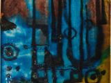 a picture of a painting on the wall of a building
