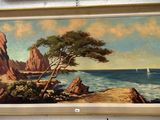 une photo d'un tableau accroché au mur