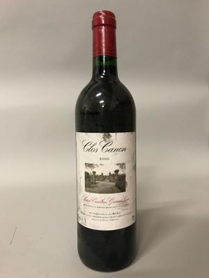 1 Blle Château CANON (St Emilion GCC1) 2000 - Très belle