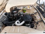 a small engine in the back of a car