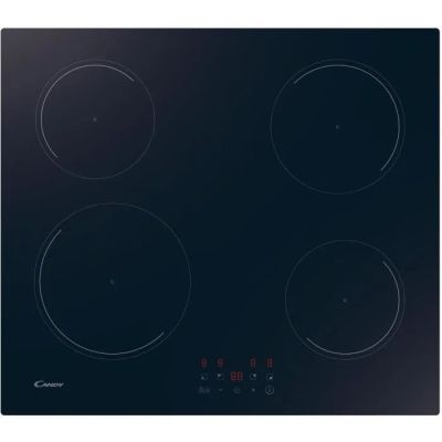 gros plan d'une cuisinière noire à trois brûleurs