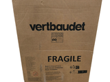 a cardboard box that has a fragile label on it