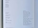 a book open to a page with a list of things on it