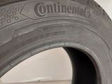 tire tread of a car with the word continental written on it