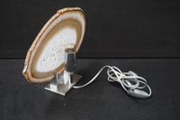 lampe vintage avec agate - H : 21 cm L : 28 cm (photo 2)