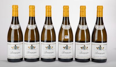 six bouteilles de vin sont alignées dans une rangée
