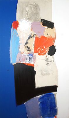 une image représentant un tableau où un homme et une femme s'étreignent