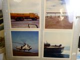 a picture of a picture of a helicopter and a boat