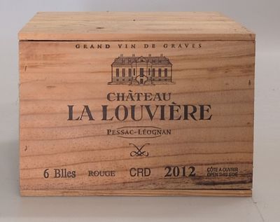 a wooden box with a wine label on it