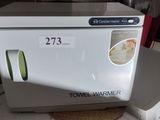 a microwave that is sitting on top of a box