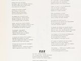 an old black and white photo of a sheet of paper with the words les folles noirs
