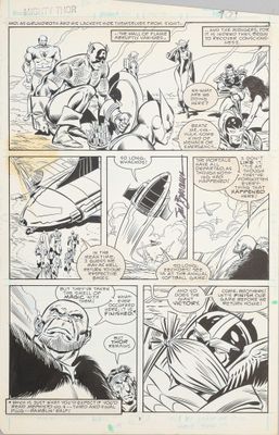 une page tirée de la première apparition de Captain America dans la bande dessinée