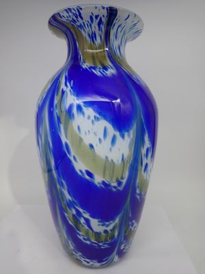 Vase en verre, H. 29,5cm