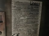 a close up of a metal box with a label on it