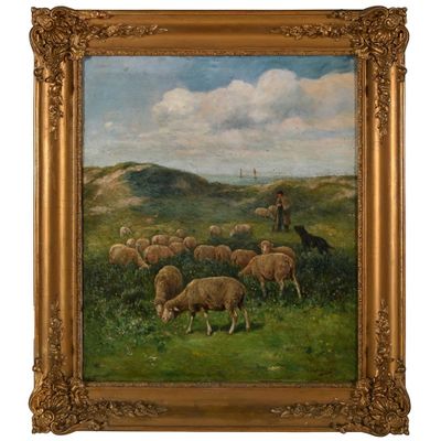 SCHOEFFEL DENIEL Edouard. ECOLE DU NORD fin XIXè. - Photo 1