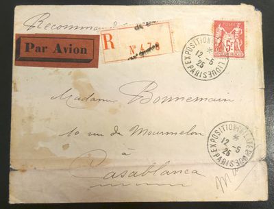 Lettre 216 cote 300 €