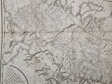 an old map of the country of norway