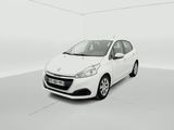 a white car is parked in a white room with a white floor