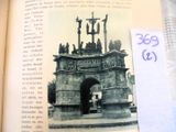 a picture of a book with a picture of a statue on it