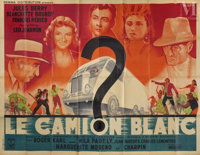a movie poster for the film le camion de bears