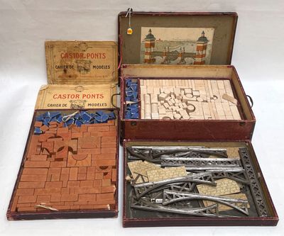 Coffret de jeu "Le CASTOR Constructions de Ponts" avec de no…