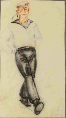 IRINA STENBERG (1905–1985) Sailor