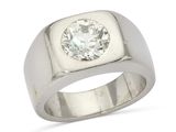 une image d'une bague pour homme ornée d'un diamant au centre