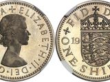 a close up of a coin with a crown on it