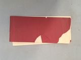 a piece of paper that has been cut into pieces