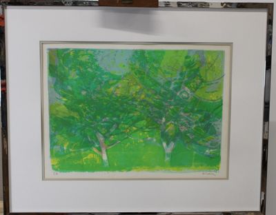 une image d'une image d'une peinture dans un cadre