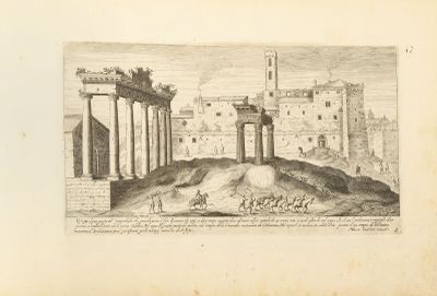 une image représentant un dessin d'une ville en ruines