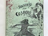 un vieux livre sur lequel figure le dessin d'une femme au piano