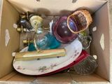 a box full of assorted items that are in it