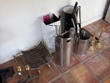 a picture of a kitchen with a lot of clutter on the floor