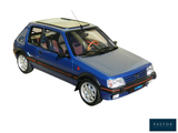 a toy car that is sitting on a white surface