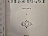 the front page of a book with a black and white image of the title of the book