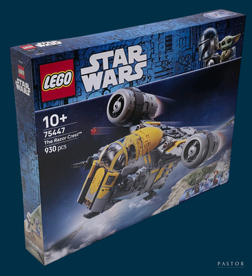 une boîte contenant un ensemble Lego Star Wars