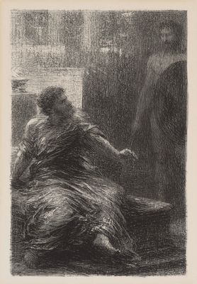 l'image d'un dessin d'une femme assise sur le sol
