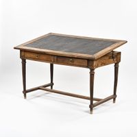 Table à dessin elle ouvre par deux tiroirs en ceinture pieds… (photo 5)