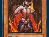 a picture of a card with a picture of a knight on it