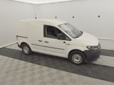 a picture of a white van parked in a garage