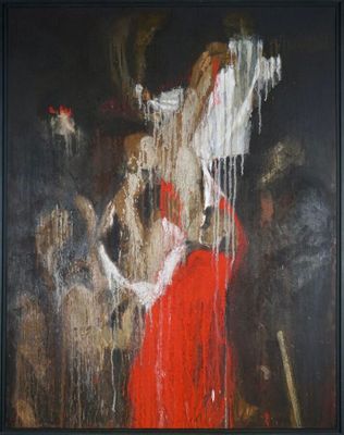 Jacques JOOS (1945-2021), "La descente de croix d'après Pier…
