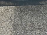 a close up of a license plate on a car