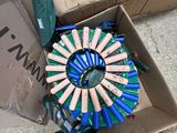 a box with a bunch of toothbrushes in it
