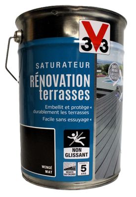 27 / Saturateur V33 5L Rénovation Terrasses "Wengé" MA…