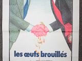 french movie poster for les ourss brouiles, starring jean carnet, jean claude, and anna karra