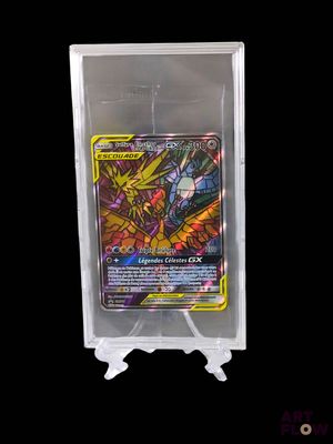 a close up of a plastic box with a card in it