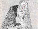 an image of a drawing of a person on a surfboard