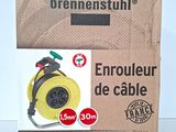 a box with a picture of a yellow cable in it
