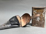 an old pair of shoes that have been left on the ground